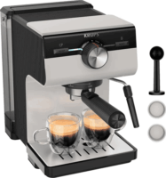 Krups XP381B10 Authentic Karos Eszpresszó kávéfőző 1450 Watt - Szürke/Fekete