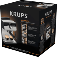 Krups XP381B10 Authentic Karos Eszpresszó kávéfőző 1450 Watt - Szürke/Fekete