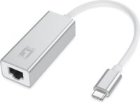Level One USB-0402 USB-C apa - RJ45 anya Adapter - Fehér