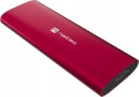 Natec NKZ-2471 Rhino M.2 NVMe Lite USB-C 3.2 Gen 2x1 Külső SSD Ház - Piros