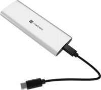 Natec Rhino M.2 NVMe Lite USB-C 3.2 Gen 2x1 Külső SSD Ház - Ezüst