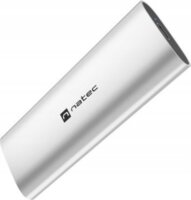 Natec Rhino M.2 NVMe Lite USB-C 3.2 Gen 2x1 Külső SSD Ház - Ezüst
