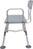 Timago BATHTIM Háttámlás fürdőpad Max 136kg - Szürke / Fehér