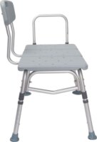 Timago BATHTIM Háttámlás fürdőpad Max 136kg - Szürke / Fehér