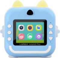 LAMAX InstaKid2 Plus Hőpapíros Gyerek Fényképezőgép 48Mpx / FullHD - Kék