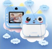 LAMAX InstaKid2 Plus Hőpapíros Gyerek Fényképezőgép 48Mpx / FullHD - Kék