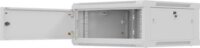 Lanberg 19" Fali Rack Szekrény 4U 600x600mm - Szürke