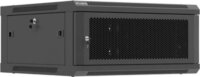 Lanberg 19" Fali Rack Szekrény 4U 600x600mm - Fekete