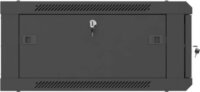 Lanberg 19" Fali Rack Szekrény 4U 600x600mm - Fekete