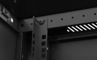 Lanberg 19" Fali Rack Szekrény 4U 600x600mm - Fekete