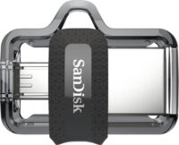 SanDisk Ultra Dual Drive USB 3.0 256GB Pendrive - Fekete/Ezüst