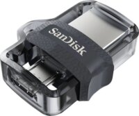SanDisk Ultra Dual Drive USB 3.0 256GB Pendrive - Fekete/Ezüst