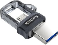SanDisk Ultra Dual Drive USB 3.0 256GB Pendrive - Fekete/Ezüst