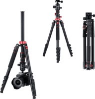 Rollei Compact Traveler No. 2 XL Photo háromlábú Kamera állvány (Tripod) - Fekete