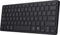 Trust 25730 Nado II TKL Többeszközös Bluetooth Billentyűzet US - Fekete