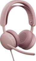 Logitech Zone Wired 2 Vezetékes Fejhallgató Headset - Rózsaszín