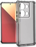 Haffner HF322976 Xiaomi Redmi Note 13 Pro 4G / Poco M6 Pro Matrix Kameravédős Szilikon Hátlapvédő Telefon Tok - Átlátszó