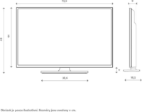 Hyundai 32" FLM32TS349 16:9 FullHD LED Smart TV