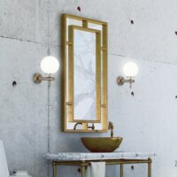Rábalux 3999 beltéri LED Fürdőszobai Fali lámpa - Bronz