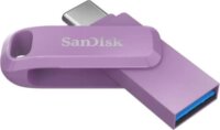 SanDisk Ultra Dual Drive Go USB Type-C / USB Type-A 3.2 Gen 1 256GB Pendrive - Lila
