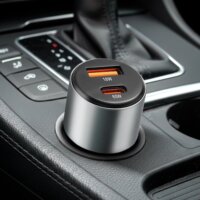 EverActive CC-60Q USB-C (PD) + USB-A QC3.0 Autós Gyorstöltő 83W - Fekete