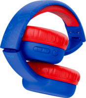 Trust 25655 Nouna Mancs Őrjárat Bluetooth / Vezetékes Gyerek Fejhallgató Headset - Piros/Kék