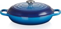 Le Creuset Gourmet Casserole Öntöttvas Sütőedény Ø 30cm 3,2L - Azúrkék