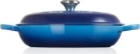 Le Creuset Gourmet Casserole Öntöttvas Sütőedény Ø 30cm 3,2L - Azúrkék