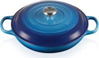 Le Creuset Gourmet Casserole Öntöttvas Sütőedény Ø 30cm 3,2L - Azúrkék