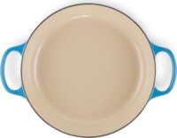 Le Creuset Gourmet Casserole Öntöttvas Sütőedény Ø 30cm 3,2L - Azúrkék