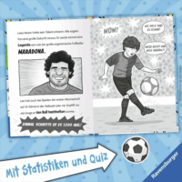 Ravensburger Football Stars - Minden Messiről Könyv (Német)