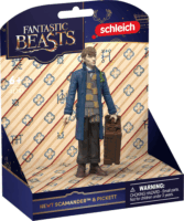 Schleich 42743 Wizarding World Legendás állatok Güthe Salmánder és Pickett játékfigura