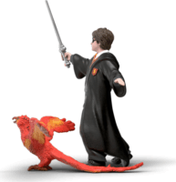 Schleich 14994 Wizarding World Harry Potter és Fawkes karddal játékfigura