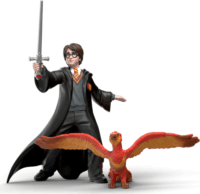 Schleich 14994 Wizarding World Harry Potter és Fawkes karddal játékfigura