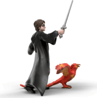 Schleich 14994 Wizarding World Harry Potter és Fawkes karddal játékfigura