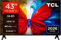 TCL 43" 43S5L 16:9 FullHD QLED Smart Android TV