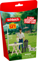 Schleich 81538 Pocket Set! Kávézás Játékszett