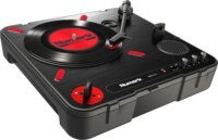 Numark PT01 Scratch Hordozható Bakelit Vinyl Lemezjátszó - Fekete