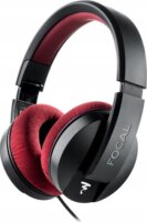 Focal Listen Professional Vezetékes Stúdió Fejhallgató - Fekete / Piros