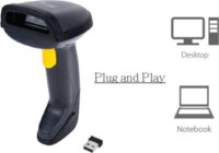 Equip 351024 Wireless 2D Kézi Vonalkódolvasó Állvánnyal - Fekete