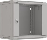 Lanberg 19" Fali Rack Szekrény 9U 540x350mm - Szürke