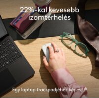 Logitech Mobi Fold Bluetooth + RF Wireless Összecsukható Egér - Fehér