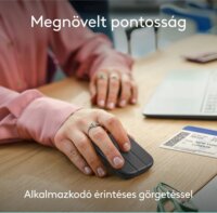 Logitech Mobi Fold Bluetooth + RF Wireless Összecsukható Egér - Grafitszürke