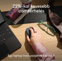 Logitech Mobi Fold Bluetooth + RF Wireless Összecsukható Egér - Grafitszürke
