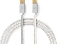 Nedis CCTB37014AL20 DisplayPort 1.4 - DisplayPort 1.4 8K 60Hz Kábel 2m - Fehér