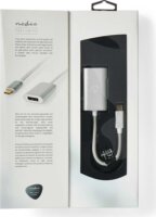 Nedis CCTB64480AL02 USB-C apa/anya - DisplayPort anya Adapter 0.2m - Fehér