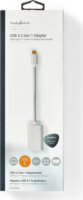 Nedis CCTB64480AL02 USB-C apa/anya - DisplayPort anya Adapter 0.2m - Fehér