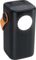 RivaCase VA1085 Powerbank 40000mAh 65W + USB-C Kábel - Fekete