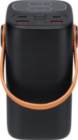 RivaCase VA1085 Powerbank 40000mAh 65W + USB-C Kábel - Fekete