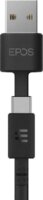 EPOS IMPACT 100 UC Stereo USB-C/A Vezetékes Call Center Headset - Fekete